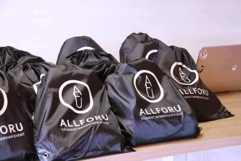 Product Sponsorship Prize Sponsorship and cash sponsorship Corporate Sponsors wearable product sponsorship through AllForU Community