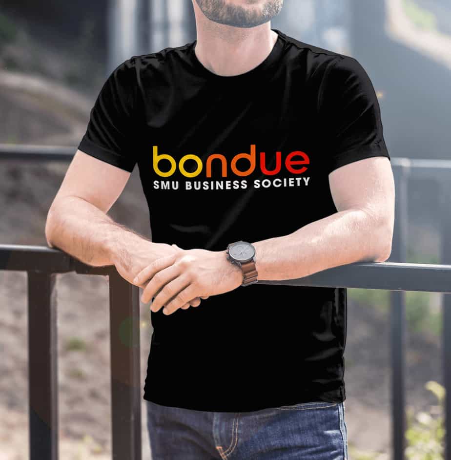 SMU Bondue custom printed shirt allforu afu.sg vendor cash sponsorship