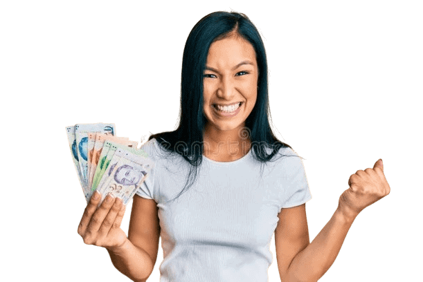 beautiful hispanic woman holding singapore dollars banknotes screaming proud celebrating victory success very excited 212075713 removebg preview 2
